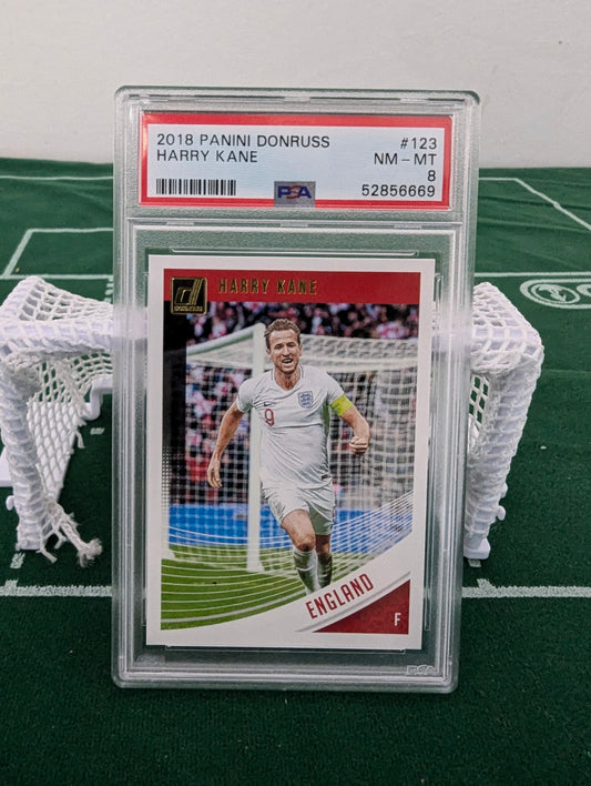 2018 Panini Donruss Harry Kane England PSA8 #123