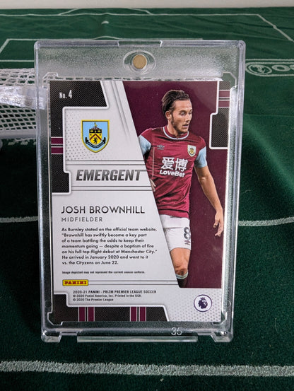 2020-21 Panini Prizm - Emergent! Josh Brownhill RC