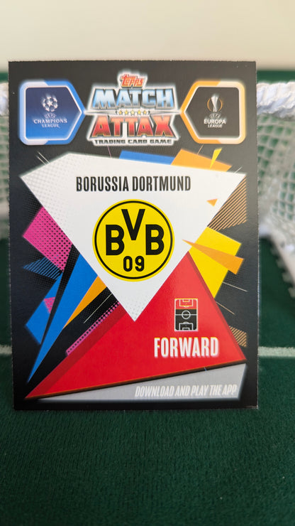 Match Attax 101 2020/21 2021 Erling Haaland Base Card Dortmund