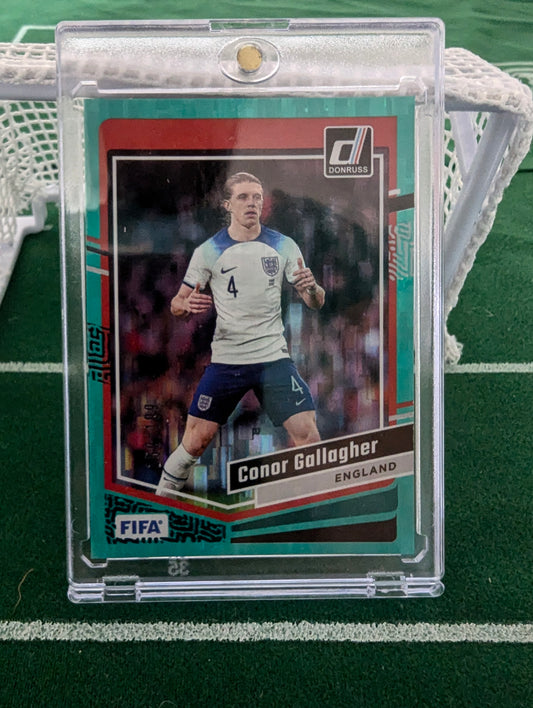 2023-24 Panini Donruss Soccer - Conor Gallagher - England Teal /199