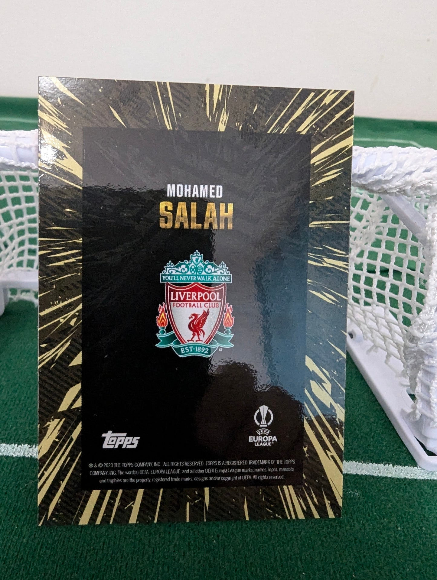 2023-24 Topps x Whip Gold Uega Club Competitions Elite Mohamed Salah