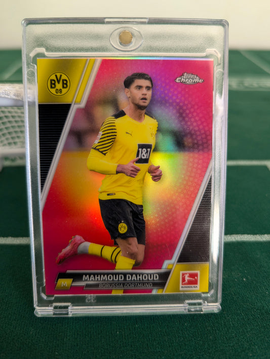 2021-22 TOPPS Chrome Bundesliga 33 Mahmoud Dahoud (Borussia Dortmund) /399