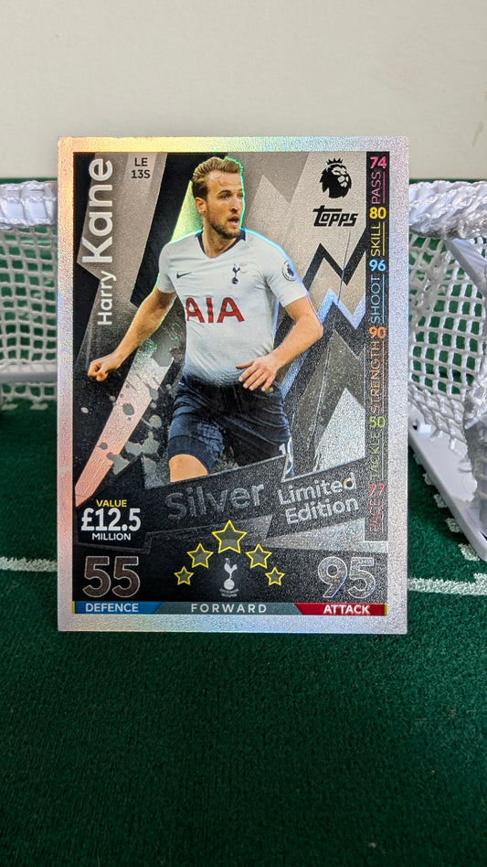 Match Attax Harry Kane 18/19 Season - Silver Limited Edition