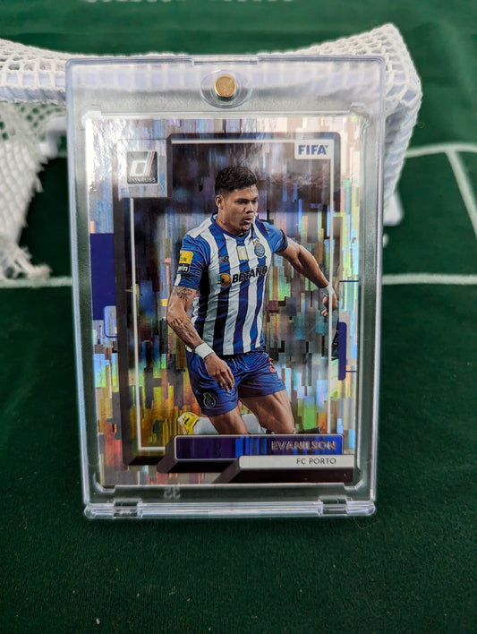 Panini Donruss Soccer Silver Glitch Evanilson Porto 2022-23