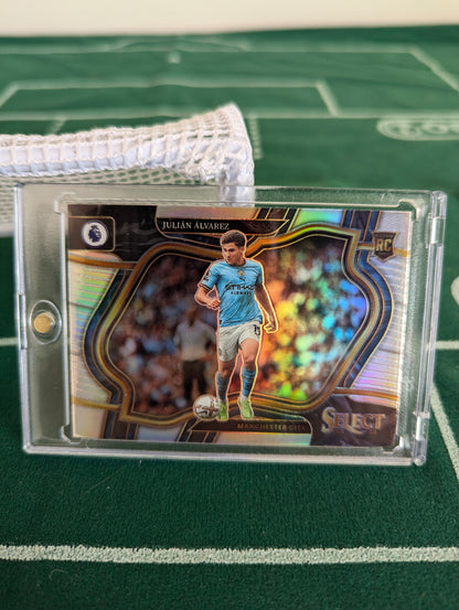 Julian Alvarez Manchester City Panini Select EPL Soccer 22-23 FIELD LEVEL ROOKIE