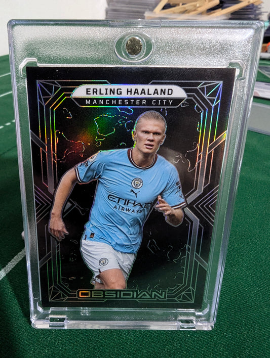 Erling Haaland 2022-23 Panini Obsidian /115 #68 Manchester City