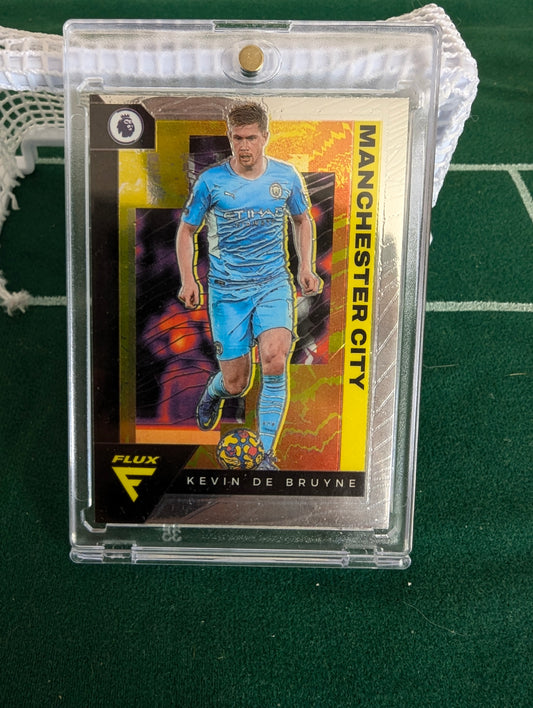 2021-22 Panini Chronicles - Flux Premier League #284 Kevin De Bruyne Purple