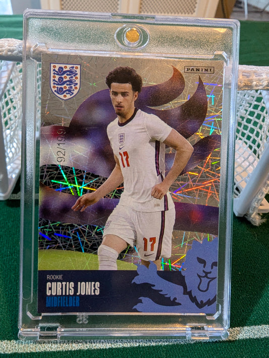 Panini The Best of England 2022 Curtis Jones England Parallel /199