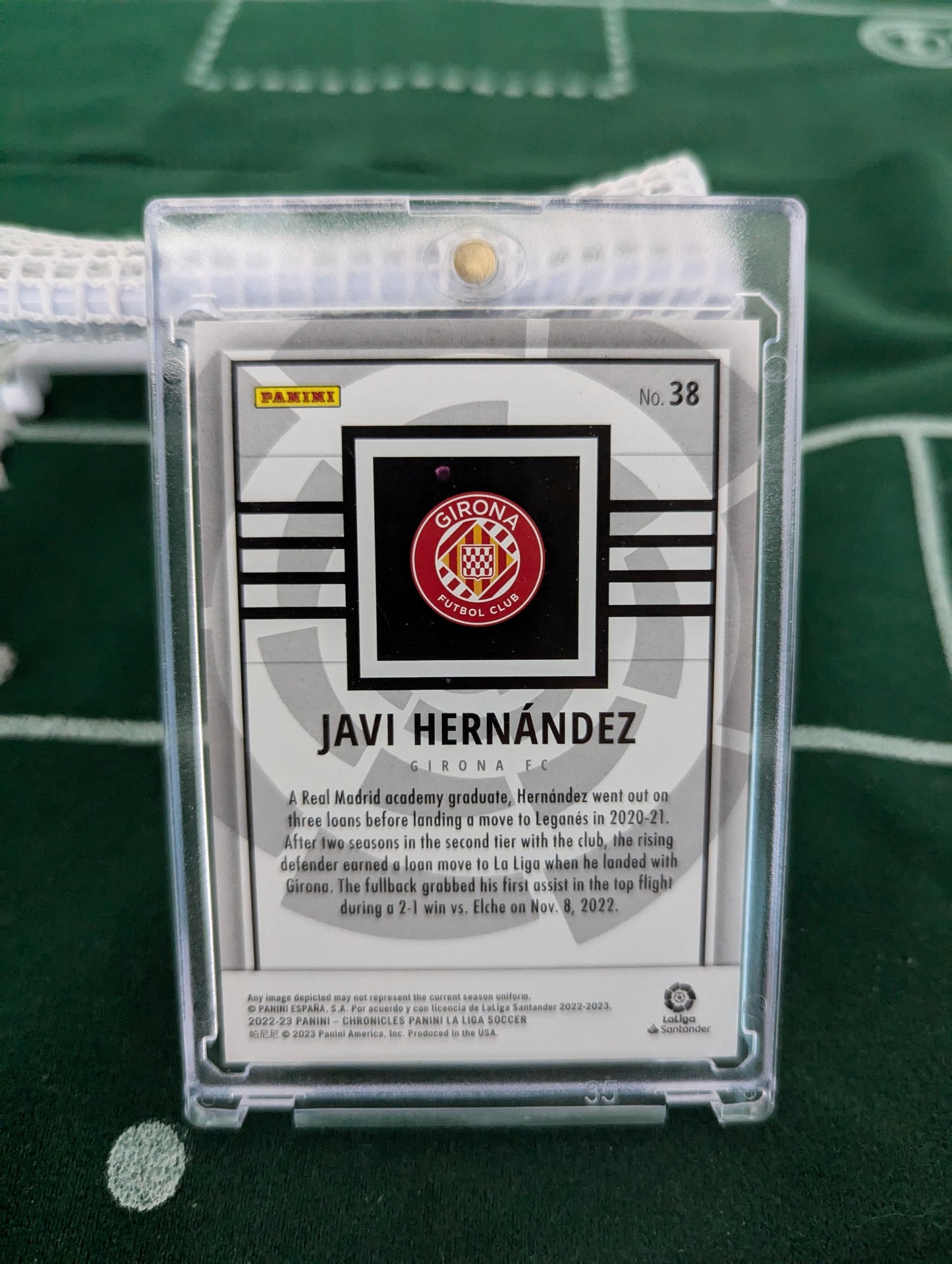 Panini Chronicles 2022-23 La Liga No. 38 Javi Hernandez Rookie /199