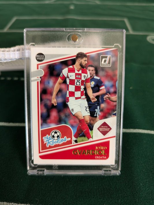 2021/22 Donruss Road to Qatar - Josko Gvardiol - Croatia - Press Proof