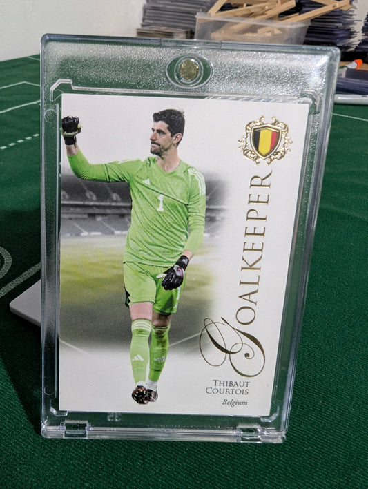 Futera Unique Football 2023 No. 2 Thibaut Courtois Goalkeeper